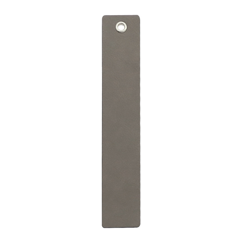 Laserable Leatherette Long Figura Bookmark