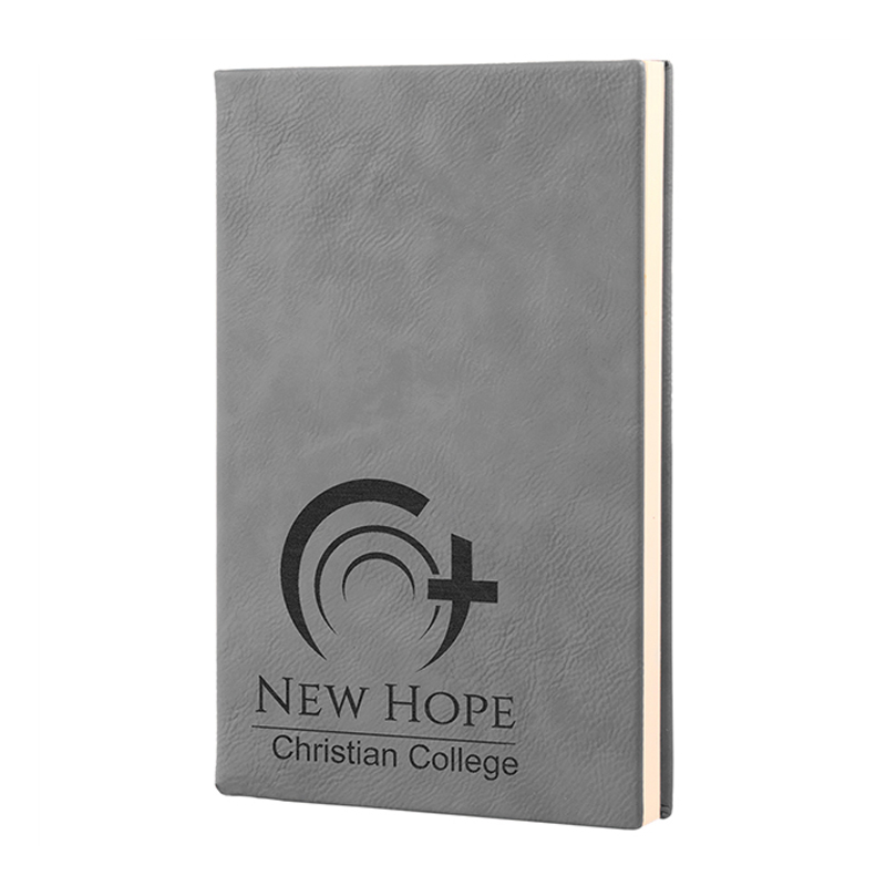 4 1/7' x 5 1/2' Leatherette Journals