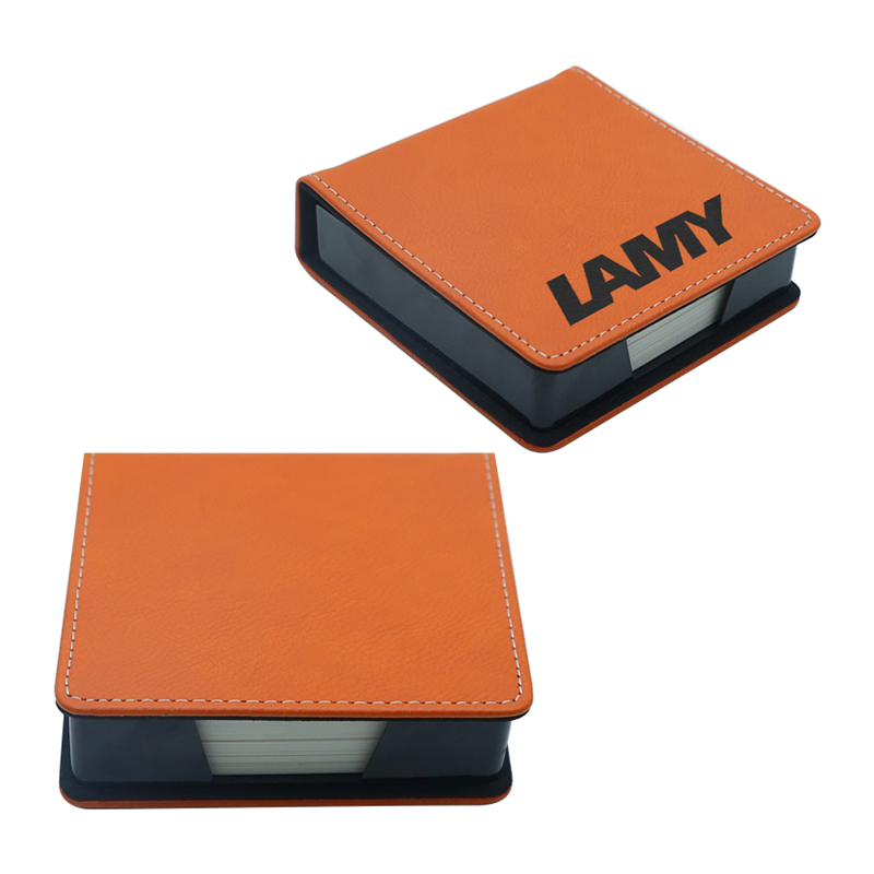 Laserable Leatherette Quadratus Nota Holder