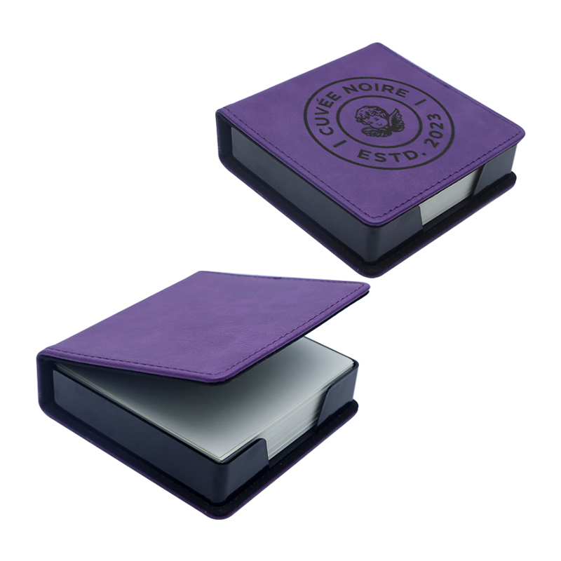 Laserable Leatherette Quadratus Nota Holder