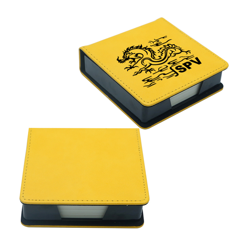 Laserable Leatherette Quadratus Nota Holder