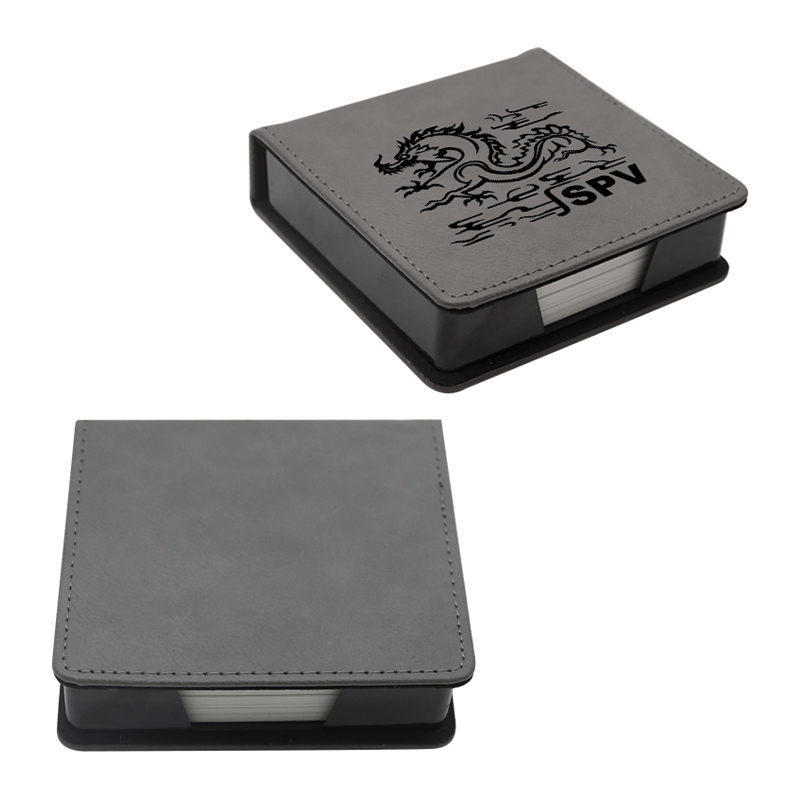Laserable Leatherette Quadratus Nota Holder