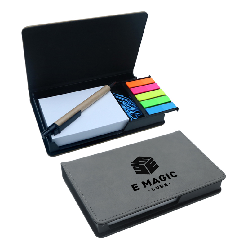 Laserable Leatherette Rectangulum Nota Holder
