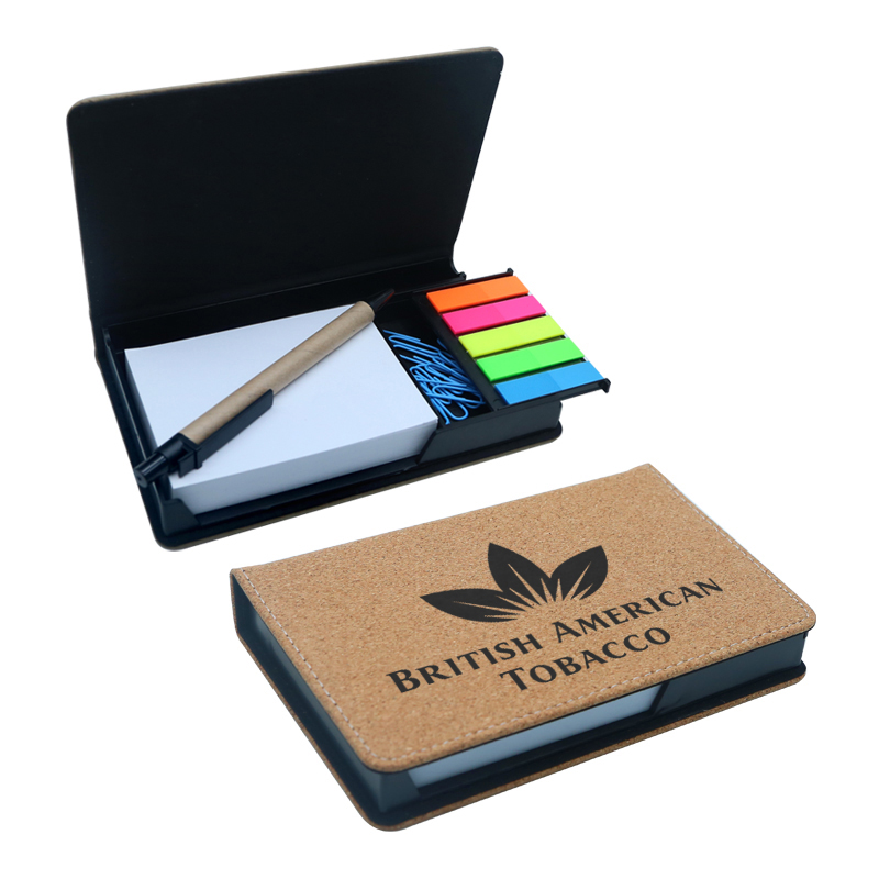 Laserable Leatherette Rectangulum Nota Holder