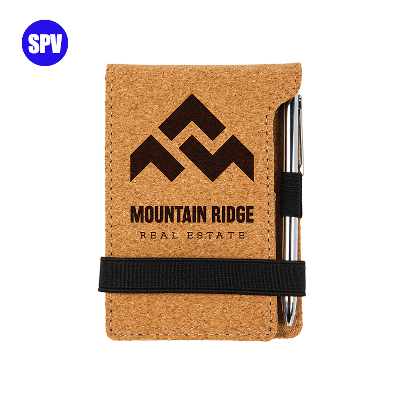 Laserable Leatherette Mini Nota cum Pen