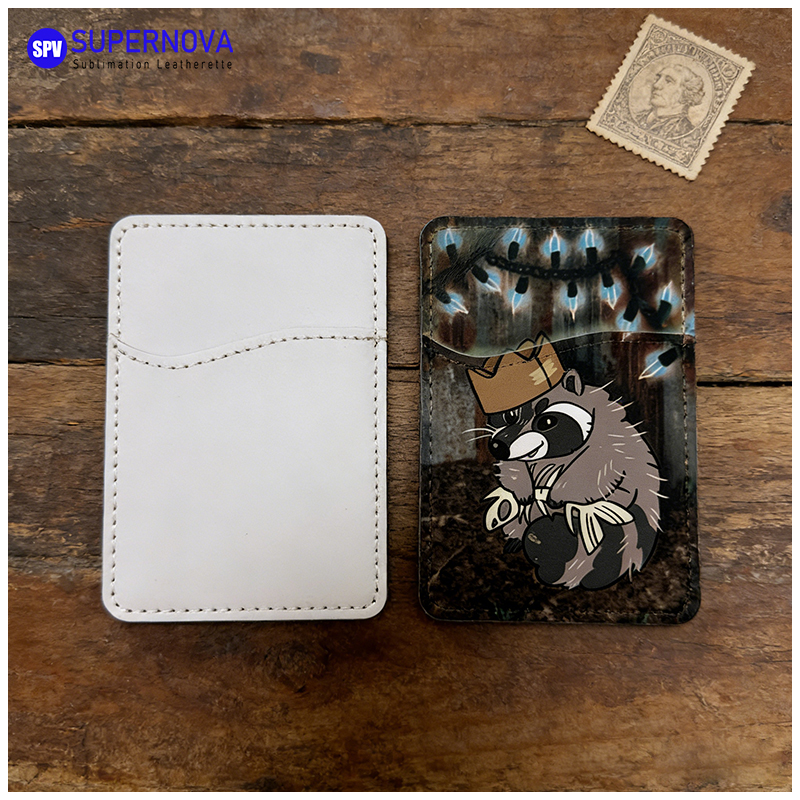 Sublimatio Leatherette Phone Card Holder cum Magnet