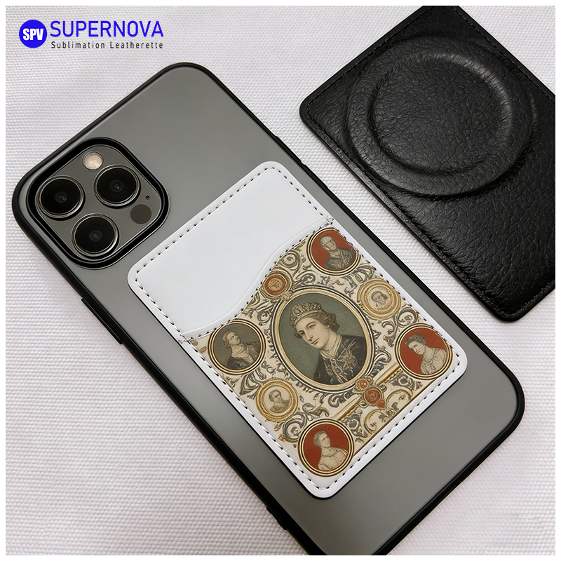 Sublimatio Leatherette Phone Card Holder cum Magnet