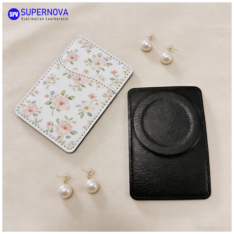 Sublimatio Leatherette Phone Card Holder cum Magnet