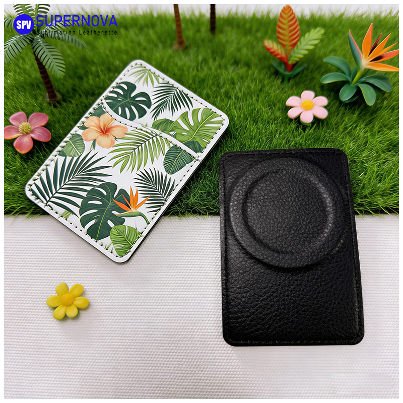 Sublimatio Leatherette Phone Card Holder cum Magnet