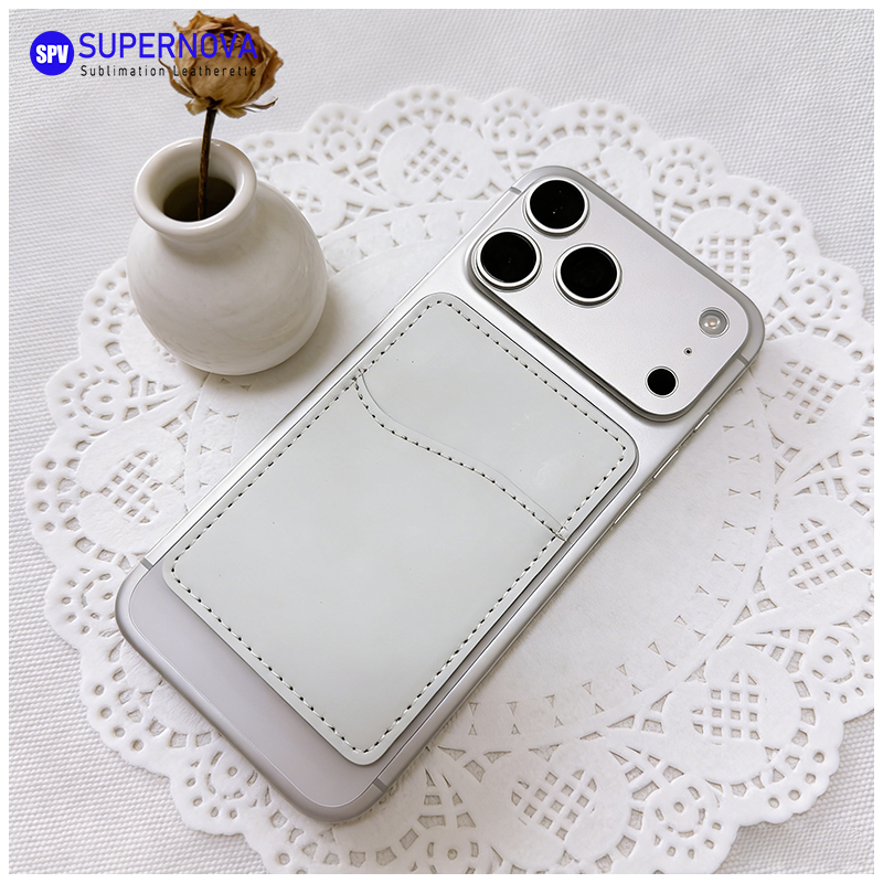 Sublimatio Leatherette Phone Card Holder cum Magnet
