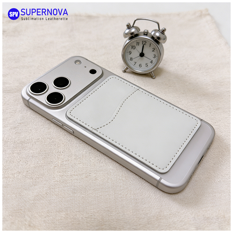Sublimatio Leatherette Phone Card Holder cum Magnet
