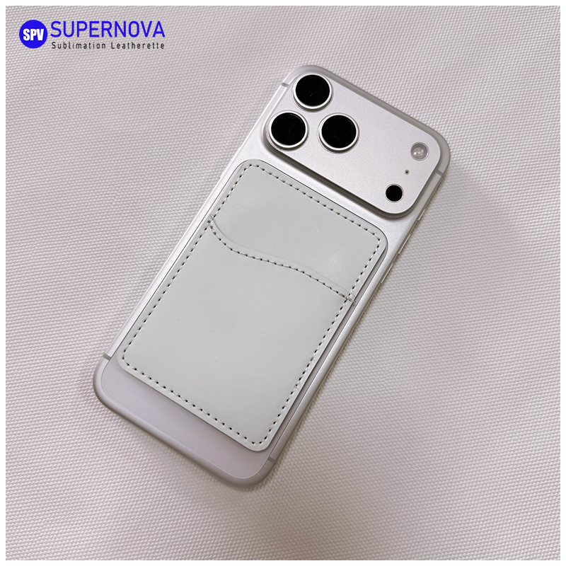 Sublimatio Leatherette Phone Card Holder cum Magnet