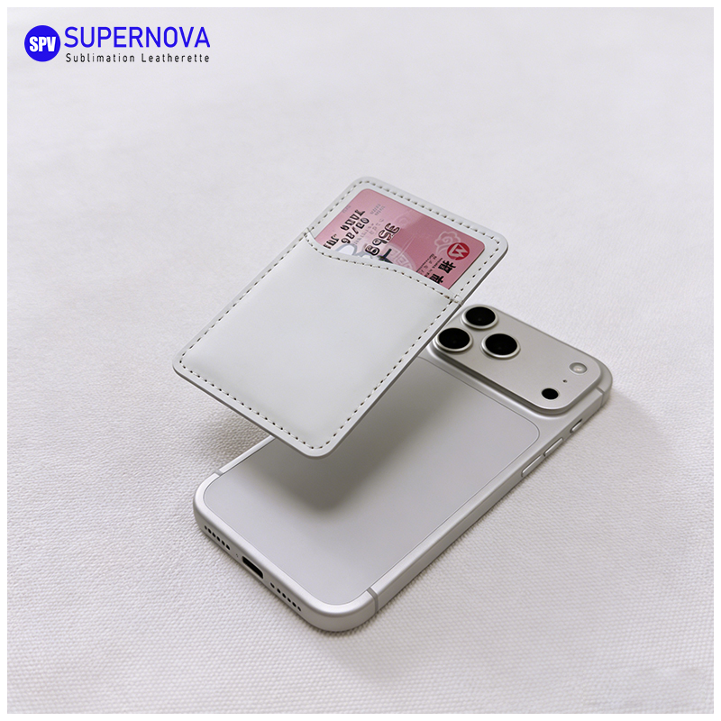 Sublimatio Leatherette Phone Card Holder cum Magnet