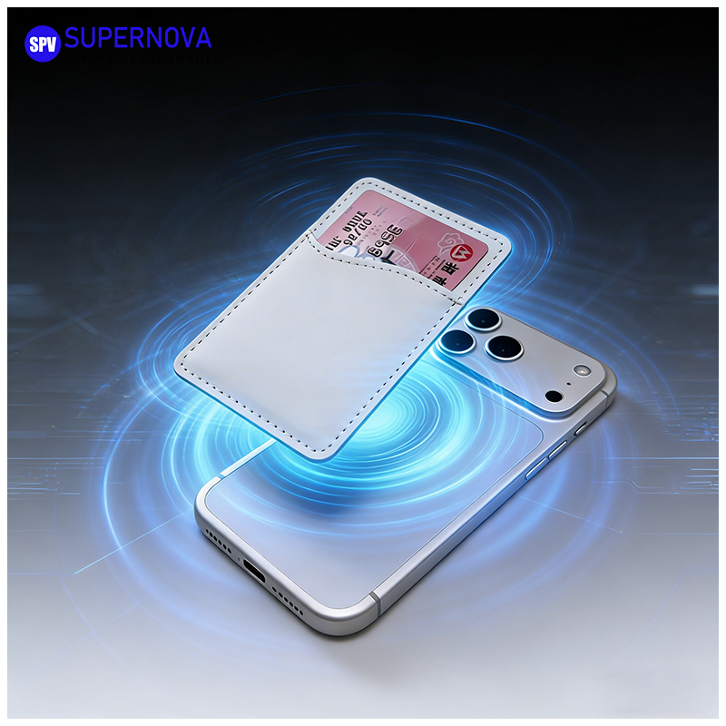 Sublimatio Leatherette Phone Card Holder cum Magnet
