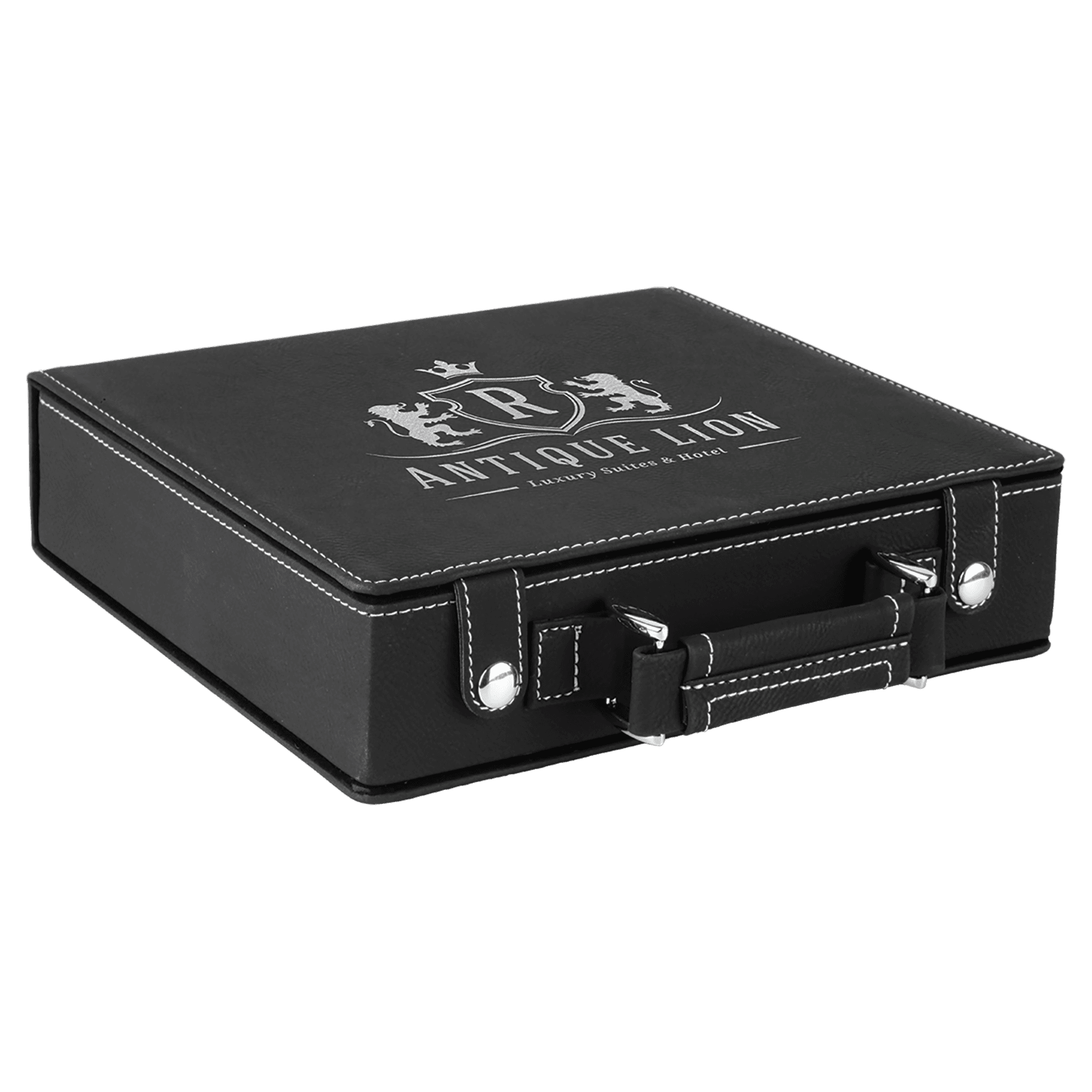 Laserable Leatherette Casino, Card et alea Sets