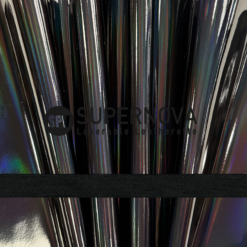 Holographic Laserable Leatherette Sheet cum tenaces / sine tenaces