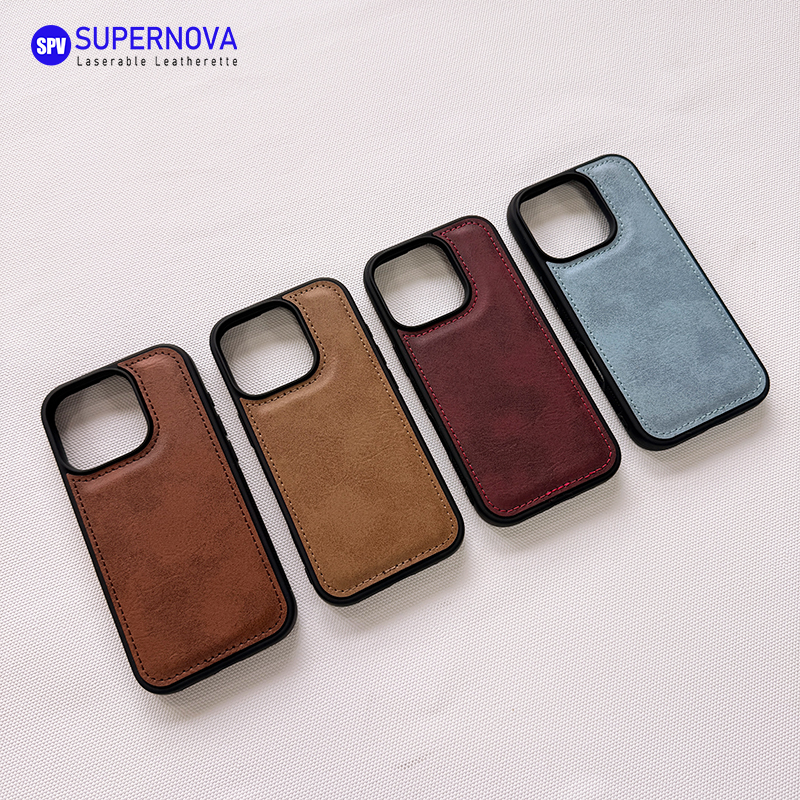 Laserable Leatherette Phone Casus