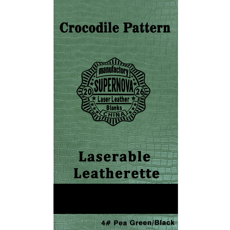 Crocodilus caelatum Laserable Leatherette Sheet cum tenaces / sine tenaces Crocodilus caelatum Laserable Leatherette Sheet cum tenaces / sine tenaces