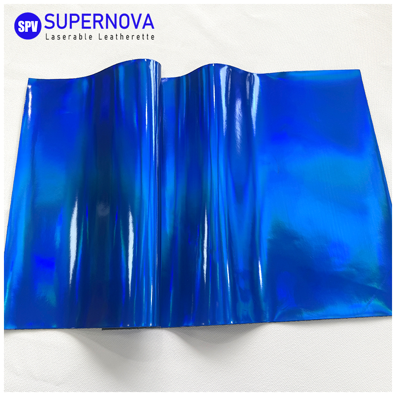 Holographic Laserable Leatherette Sheet cum tenaces / sine tenaces