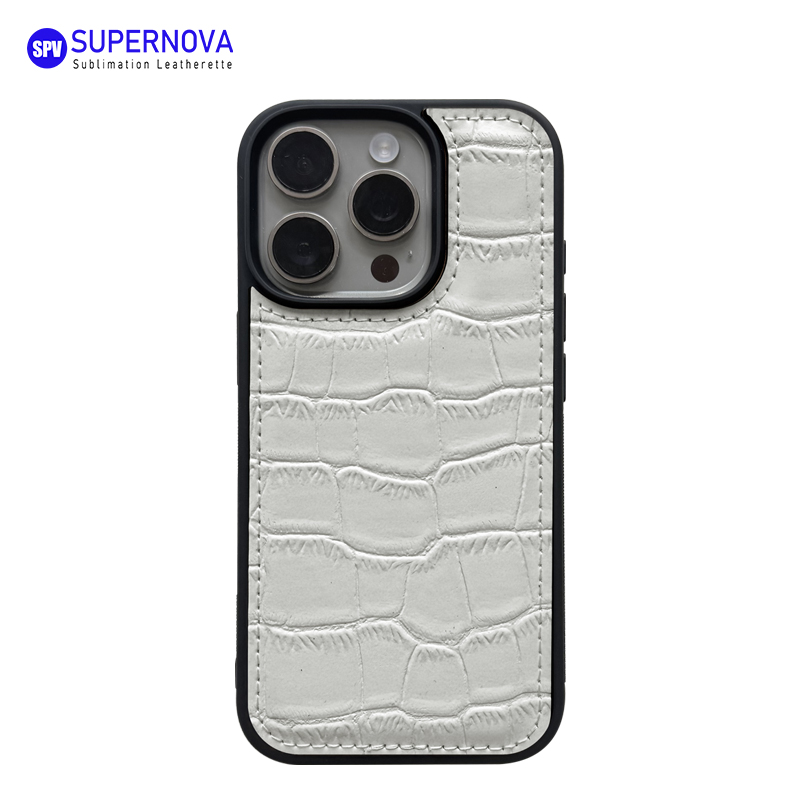 Laserable Leatherette Phone Casus
