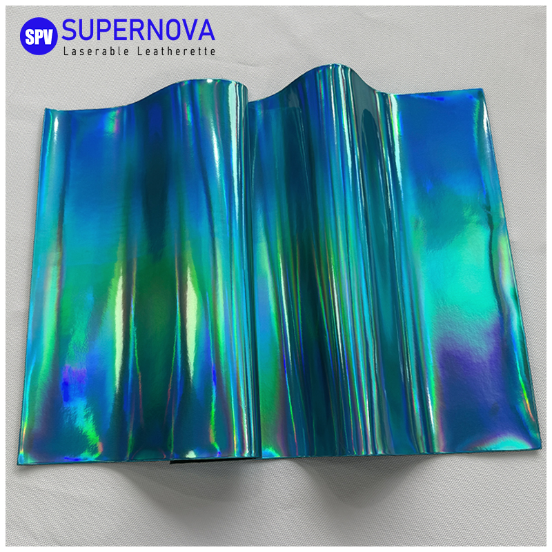 Holographic Laserable Leatherette Sheet cum tenaces / sine tenaces