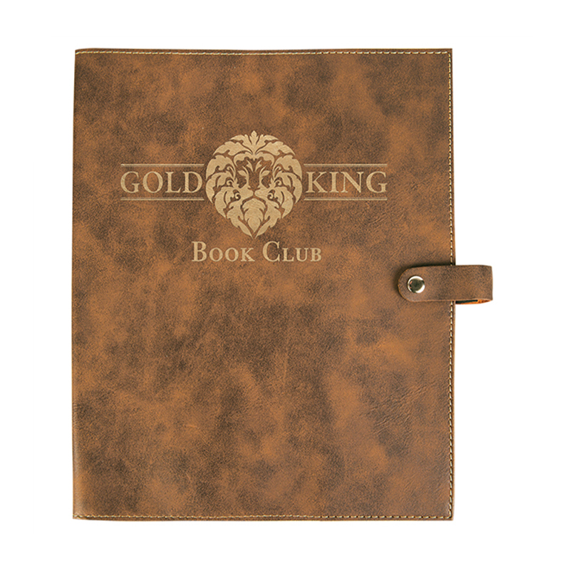 Leatherette Book Cover cum Snap conclusione