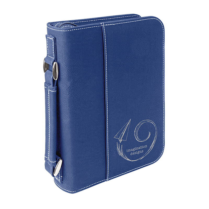 6 3/4' x 9 1/4' Leatherette Cover with Zipper Closure