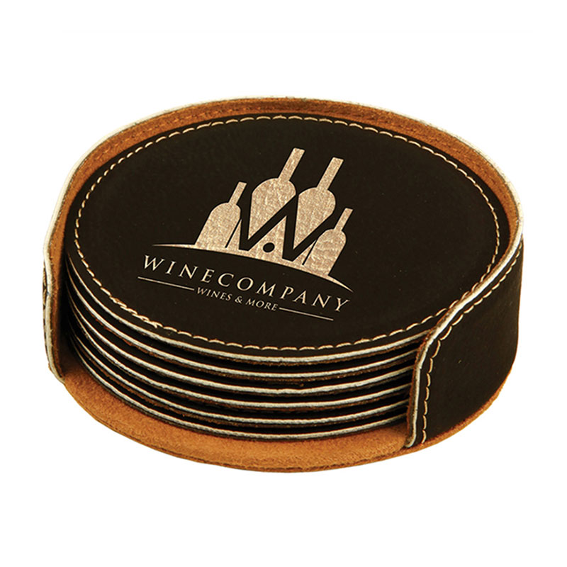 Circum Leatherette Coasters
