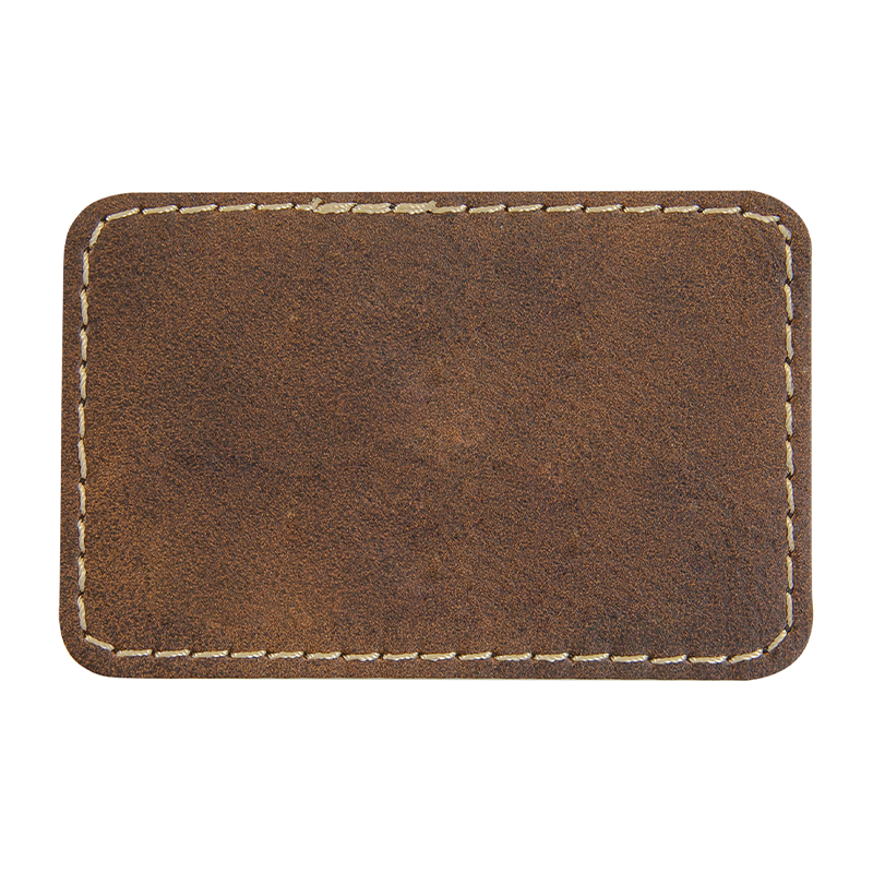 3 1/2' x 2 1/2' Rectangle Leatherette Patches