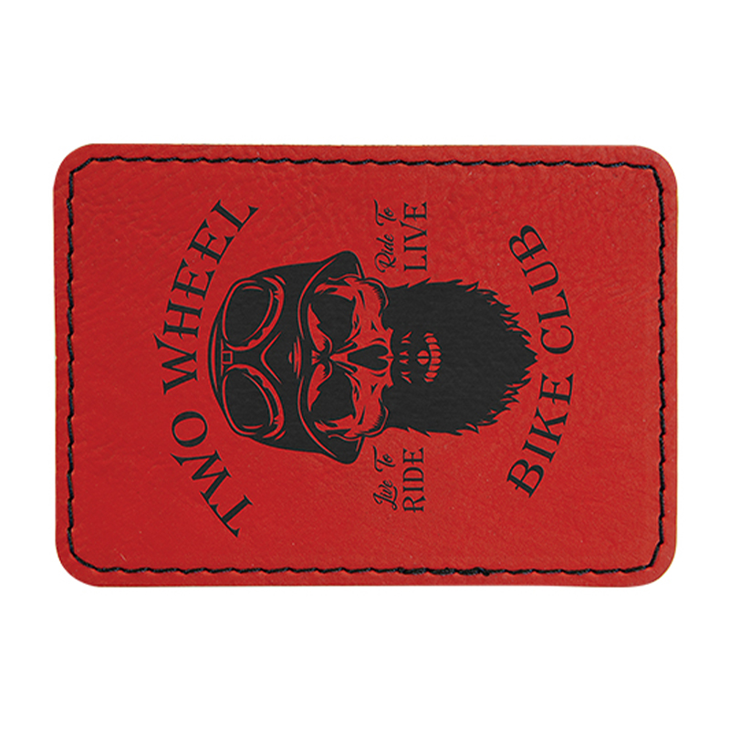 3' x 2' Rectangulum Leatherette Patches