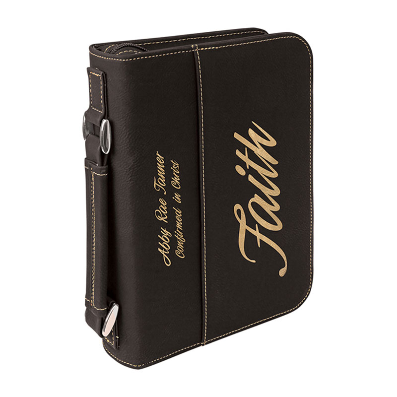 7 1/2'-10 3/4' Leatherette Cover cum Zipper clausurae