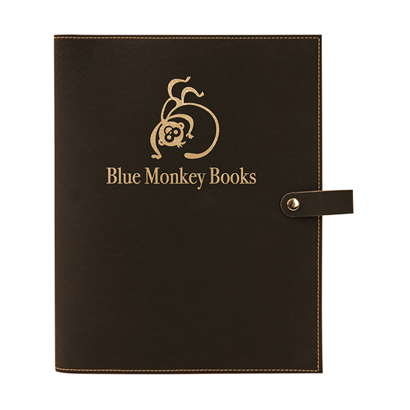 Leatherette Book Cover cum Snap conclusione