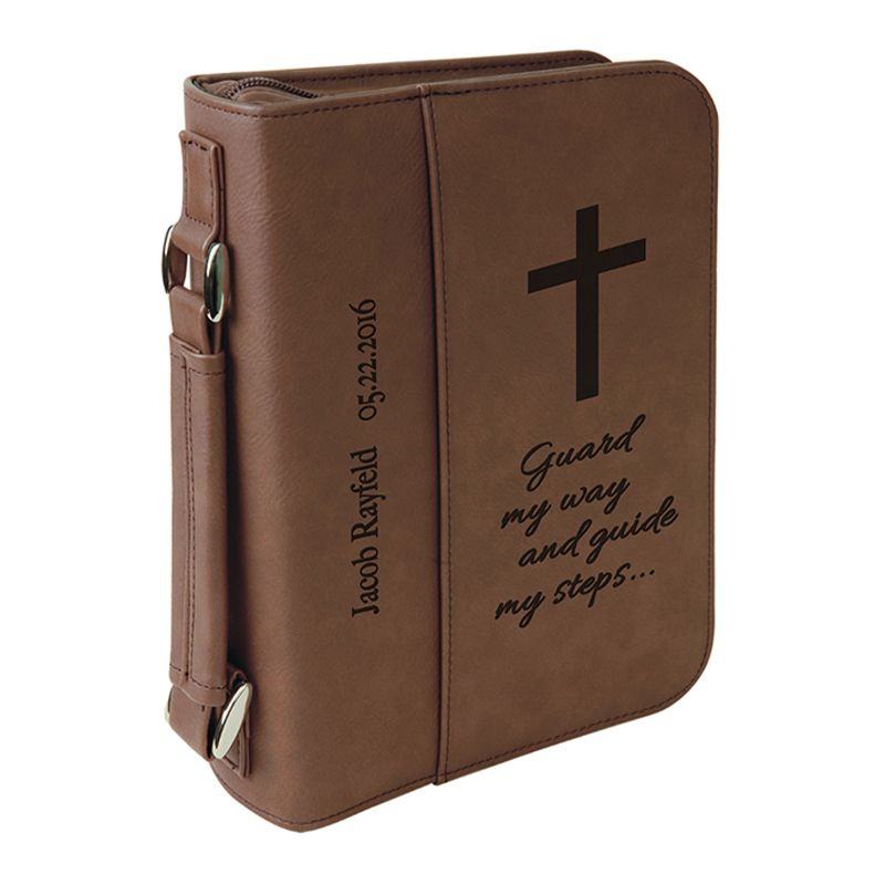 6 3/4' x 9 1/4' Leatherette Cover with Zipper Closure
