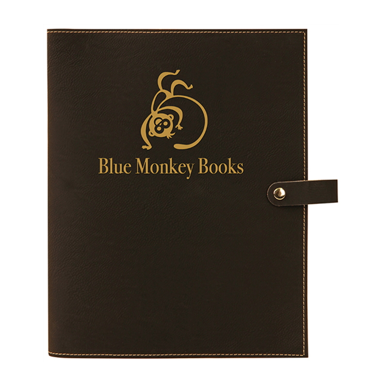 Leatherette Book Cover cum Snap conclusione