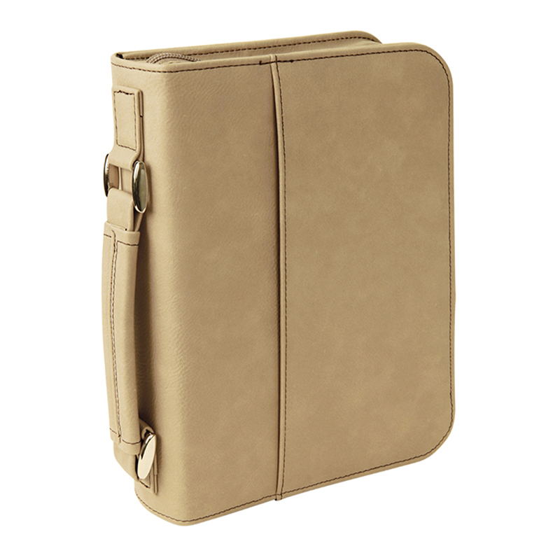7 1/2'-10 3/4' Leatherette Cover cum Zipper clausurae