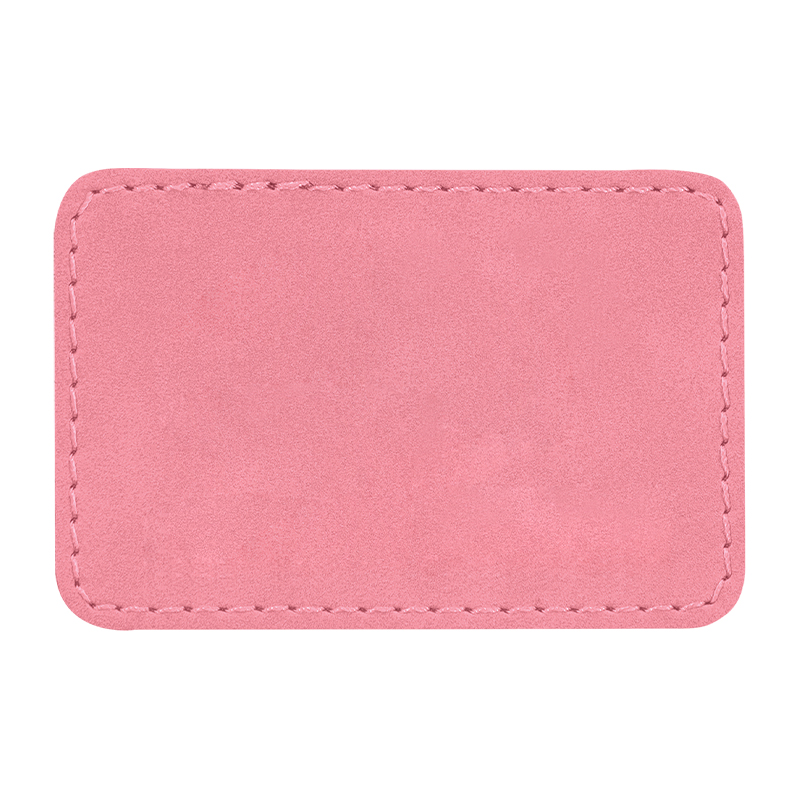 3 1/2' x 2 1/2' Rectangle Leatherette Patches