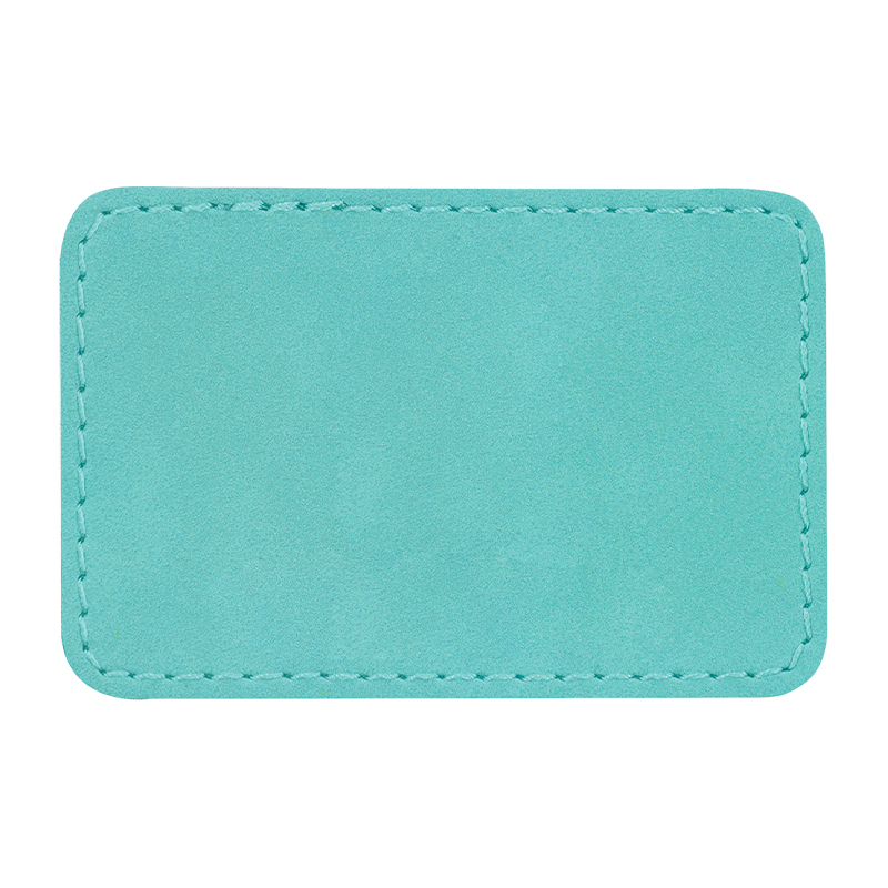 3 1/2' x 2 1/2' Rectangle Leatherette Patches