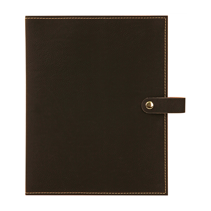 Leatherette Book Cover cum Snap conclusione