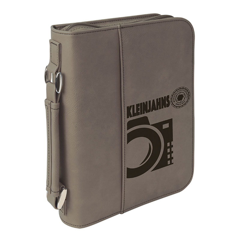 6 3/4' x 9 1/4' Leatherette Cover with Zipper Closure