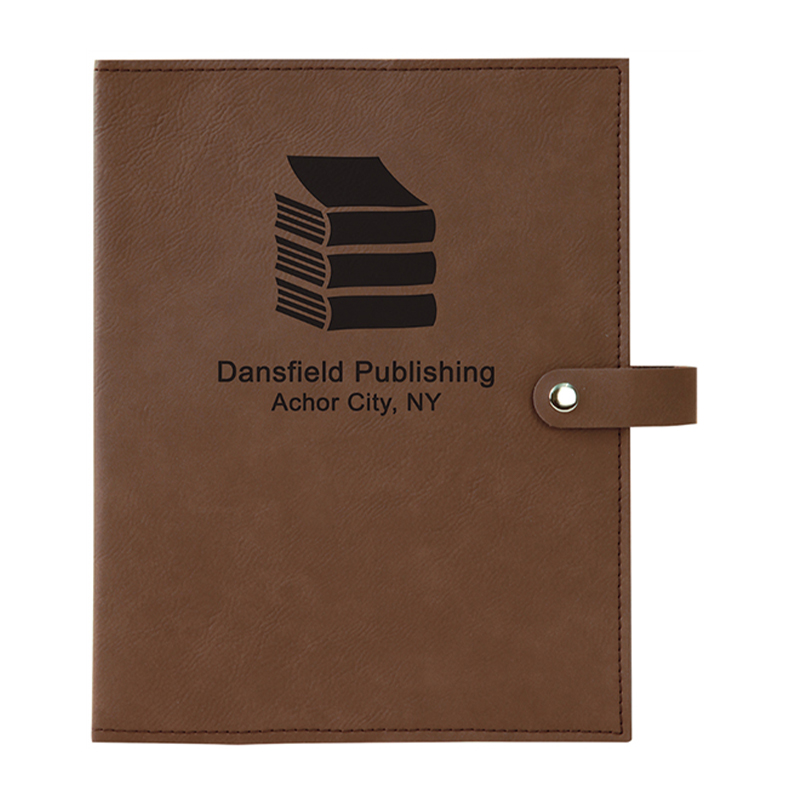 Leatherette Book Cover cum Snap conclusione