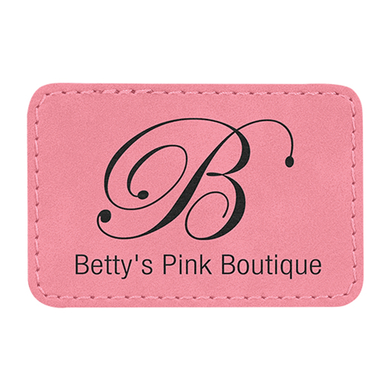 3' x 2' Rectangulum Leatherette Patches
