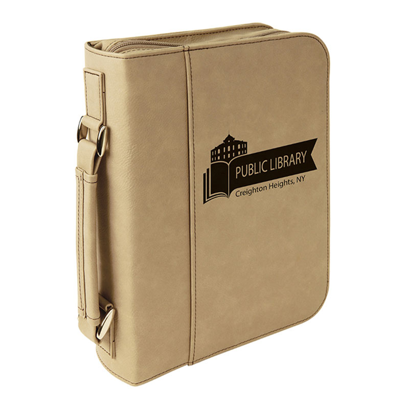 6 3/4' x 9 1/4' Leatherette Cover with Zipper Closure