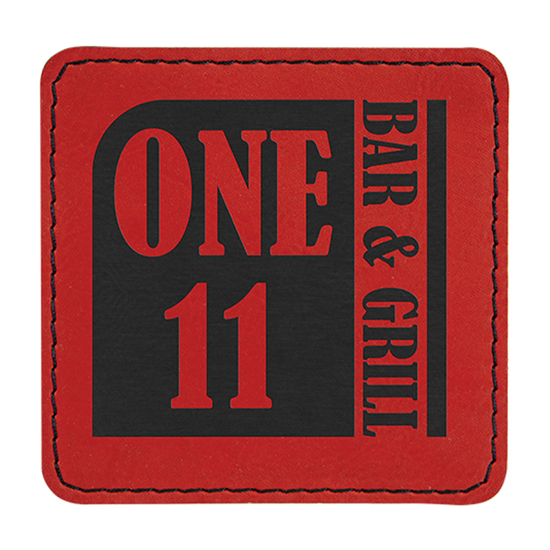 3' x 2' Square Leatherette Patches