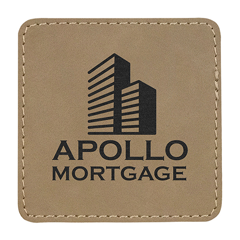 3 1/2' x 2 1/2' Square Leatherette Patches 3 1/2' x 2 1/2' Square Leatherette Patches