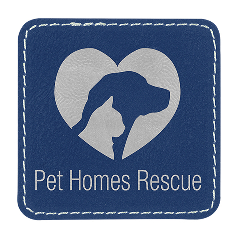 3 1/2' x 2 1/2' Square Leatherette Patches 3 1/2' x 2 1/2' Square Leatherette Patches