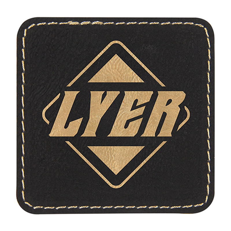 3' x 2' Square Leatherette Patches