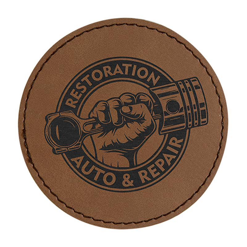 II 1/2 'Round Leatherette Patches II 1/2 'Round Leatherette Patches