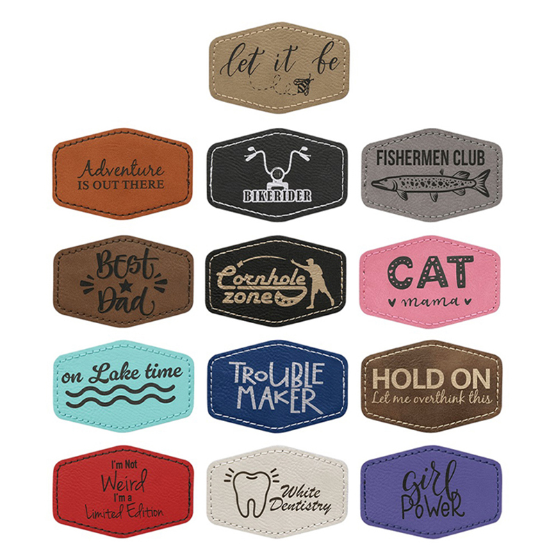 3' x 2' Hex Leatherette Patches