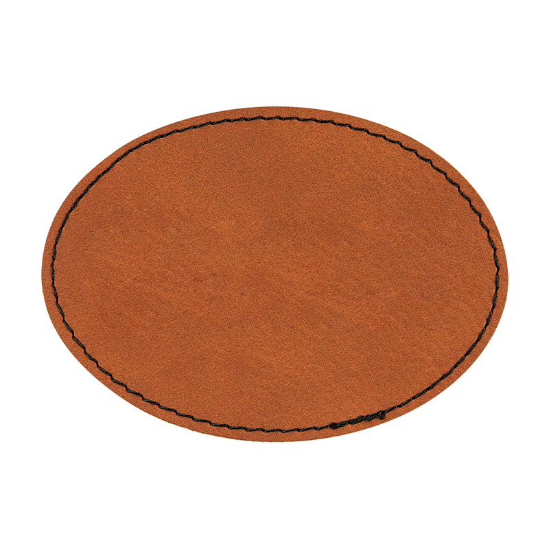 3' x 2' Oval Leatherette Patches
