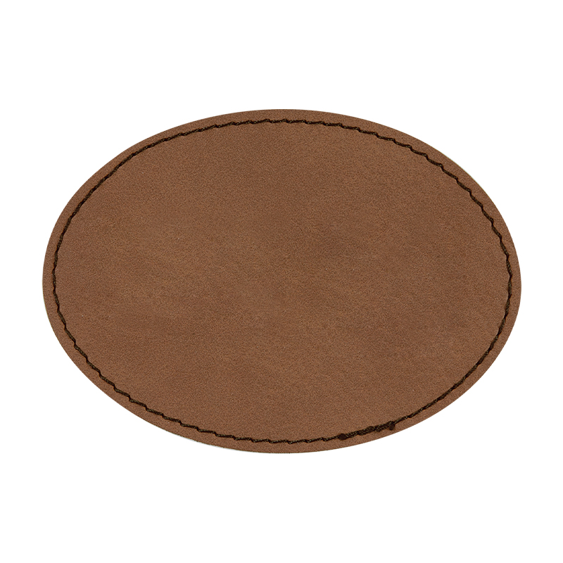 3' x 2' Oval Leatherette Patches